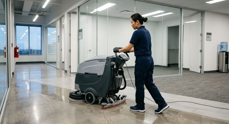 Commercial Floor Cleaning in Denton, TX