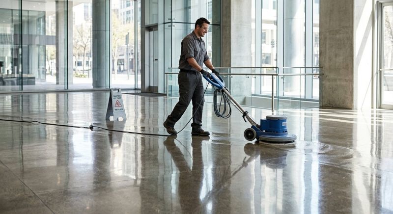 Commercial Floor Shining in Providence, RI