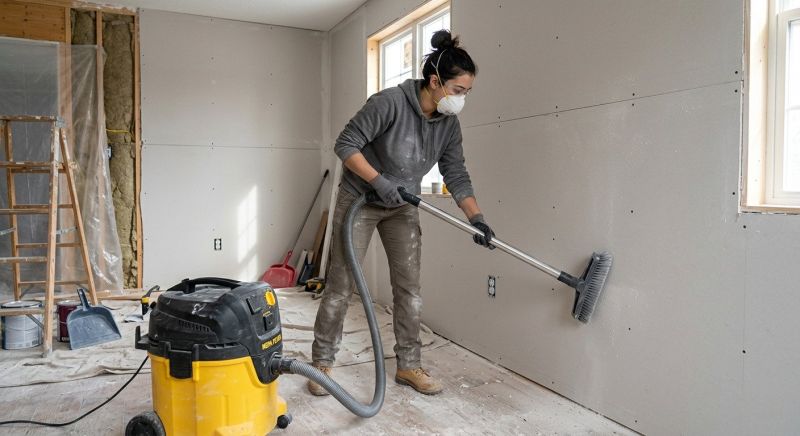 Drywall Dust Cleaning in Baltimore, MD